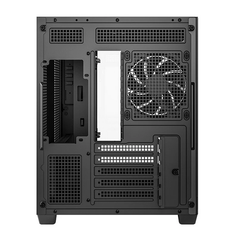 Компьютерный корпус deepcool cg330 3f, midi-tower, без блока питания, чёрный 10