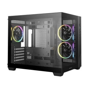 Компьютерный корпус deepcool cg330 3f, midi-tower, без блока питания, чёрный Thumbnail 9