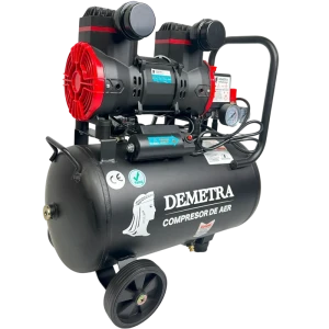 Безмасляный воздушный компрессор demetra dn1500-24 Thumbnail 3