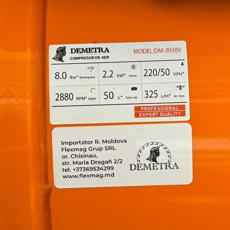Compresor de aer demetra dm-jn30v 3