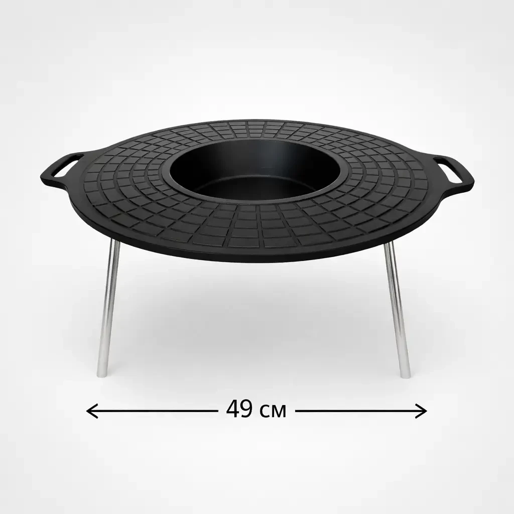 Disc-tigaie din fonta grill 49 cm gl501 3