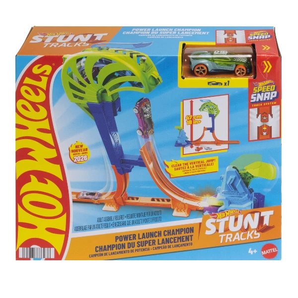 Set de joacă hot wheels "power launch champion" 3