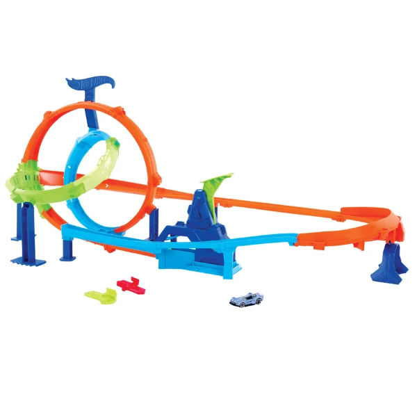 Set de joacă hot wheels "rapid launch cyclone" 3