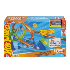 Set de joacă hot wheels "rapid launch cyclone" Thumbnail 4
