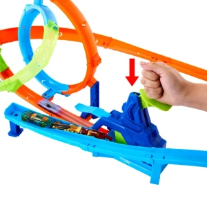 Set de joacă hot wheels "rapid launch cyclone" Thumbnail 4