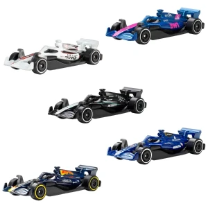 Hot wheels 1:64 set de 5 mașinuțe de colecție "formula" Thumbnail 3