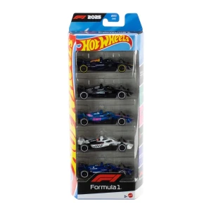 Hot wheels 1:64 set de 5 mașinuțe de colecție "formula" Thumbnail 4