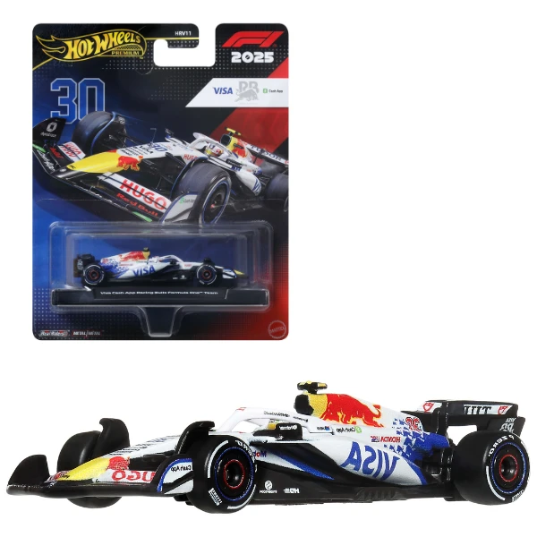 Hot wheels 1:64 mașinuță de colecție "formula 1: vcarb #30" 2