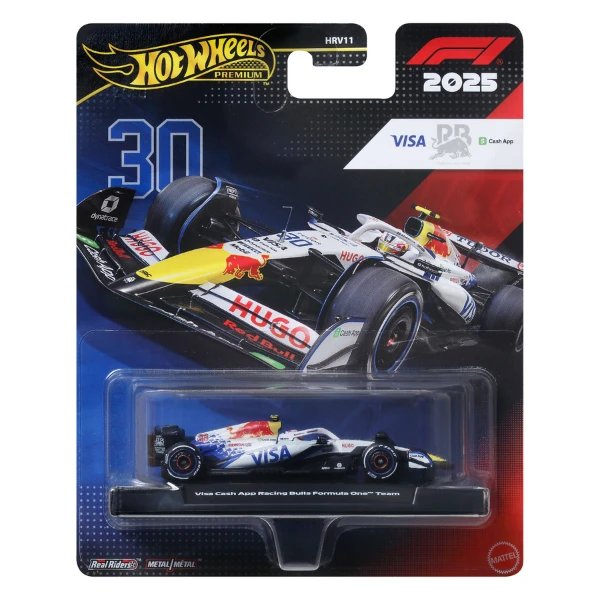 Hot wheels 1:64 mașinuță de colecție "formula 1: vcarb #30" 4