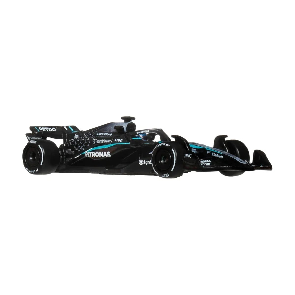 Hot wheels 1:64 mașinuță de colecție "formula 1: mercedes-benz #63" 6