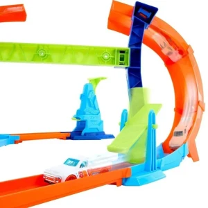 Set de joacă hot wheels "corkscrew jump champion" Thumbnail 4