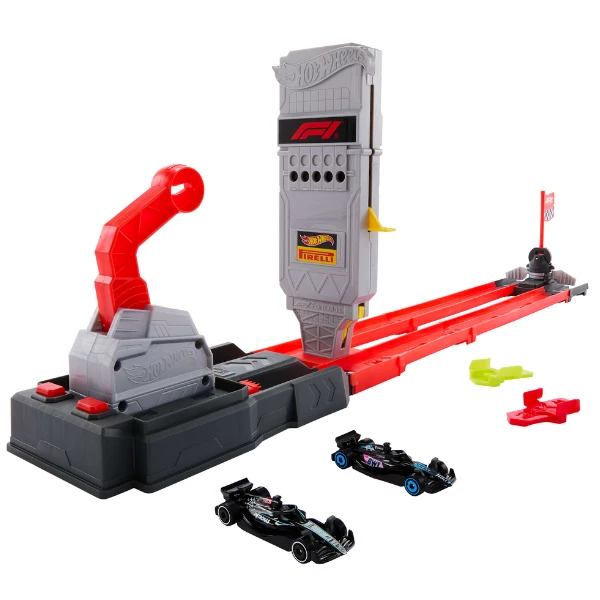 Set de joacă hot wheels „set pistă de curse f1” 2