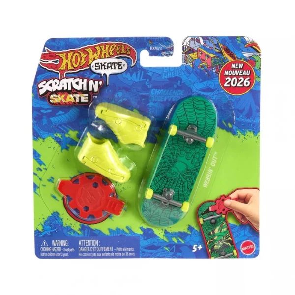 Hot wheels fingerboard-uri "scratch n’ skate", în as. 5