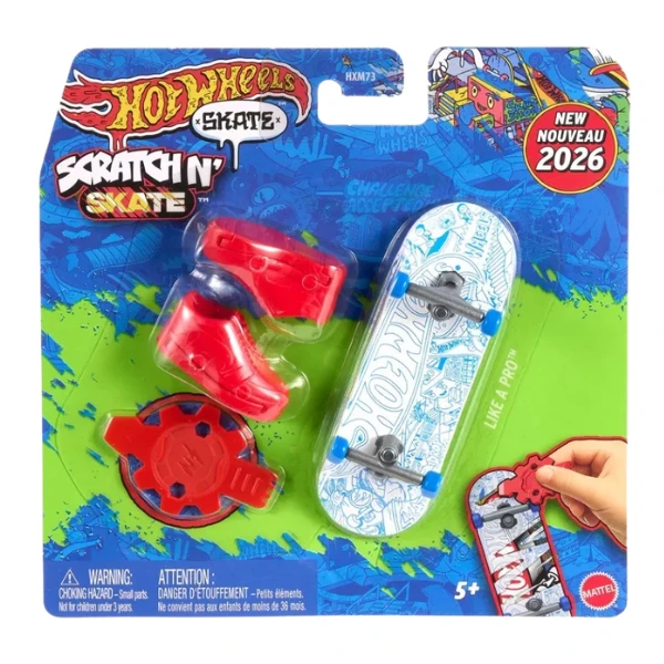 Hot wheels fingerboard-uri "scratch n’ skate", în as. 3