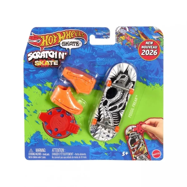 Hot wheels fingerboard-uri "scratch n’ skate", în as. 8