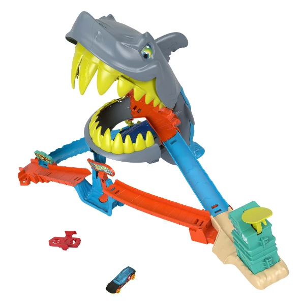 Set de joacă hot wheels: plaja "mușcătura rechinului" 3