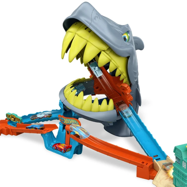 Set de joacă hot wheels: plaja "mușcătura rechinului" 6