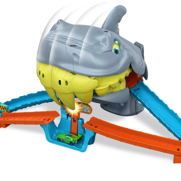 Set de joacă hot wheels: plaja "mușcătura rechinului" 7