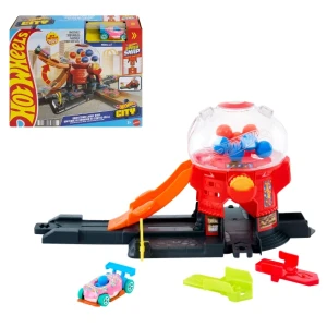 Set de joacă hot wheels "magazin de dulciuri"