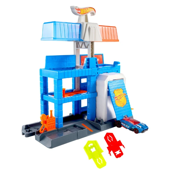 Set de joacă hot wheels "turnul poliției" 4