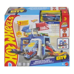Set de joacă hot wheels "turnul poliției" Thumbnail 4