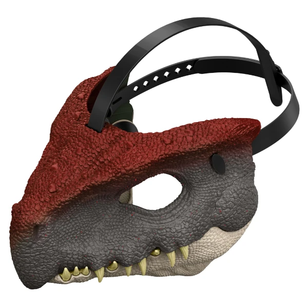 Mască de dinozaur "jurrasic world", cu maxilar mobil 2