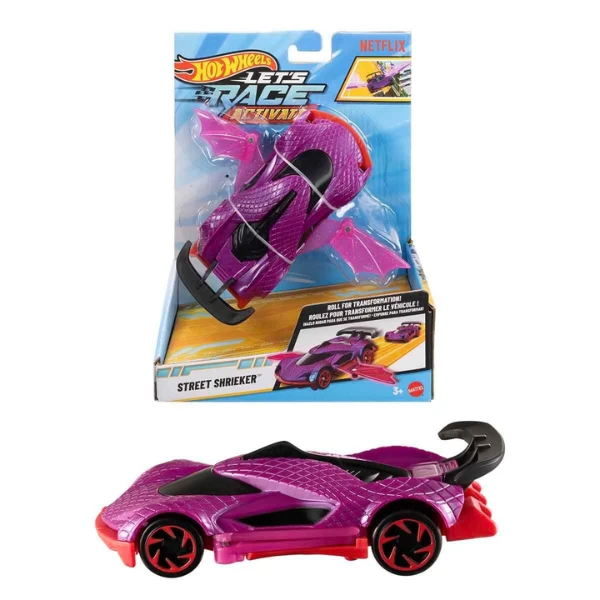 Mașinuță hot wheels din serialul animat „hot wheels. let's race!” 1:32 (as.) 4