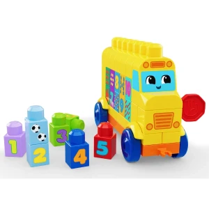 Set de construcție educativ „autobuz” pentru copii mici Thumbnail 2