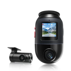 70mai smart dash cam omni 4k x800-2 + rear camera, 128gb, black Thumbnail 1
