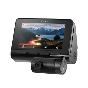 70mai smart dash cam a800se-1 4k  + rear camera, black Thumbnail 1