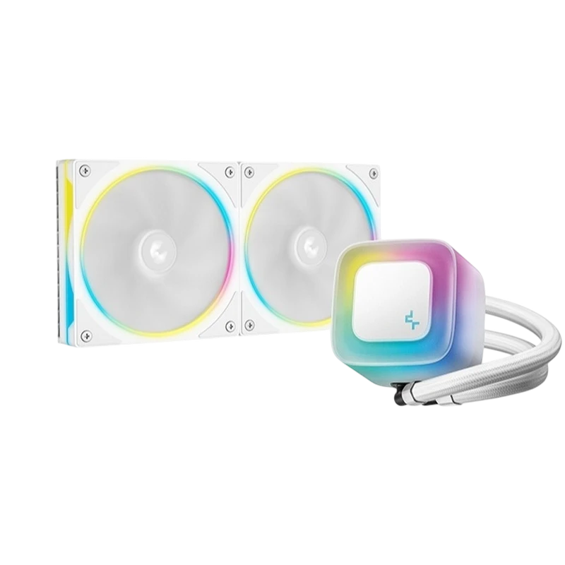 Кулер для процессора deepcool le240 pro wh 7