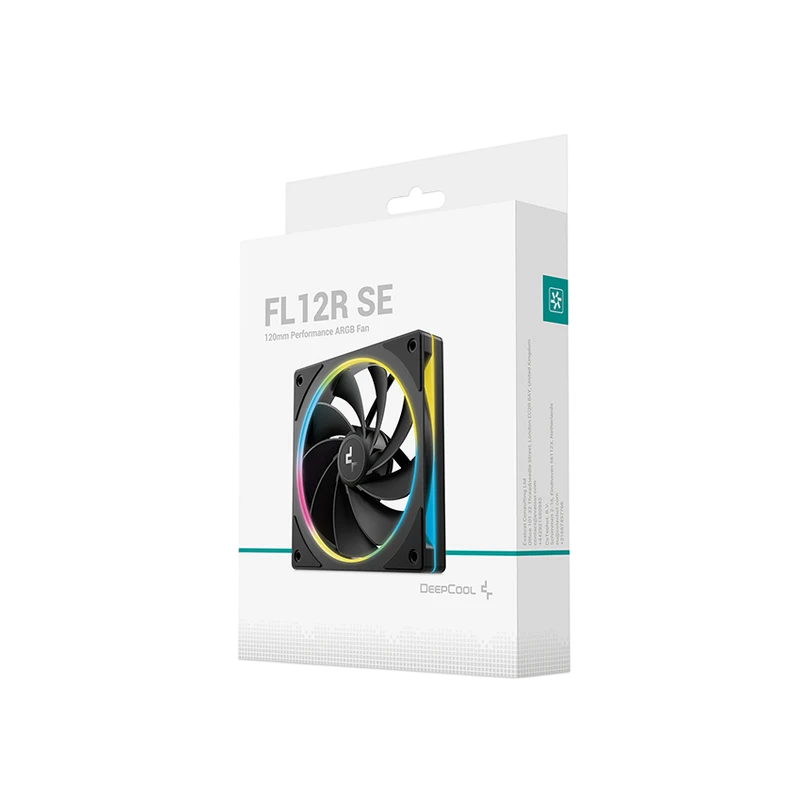Вентилятор для пк deepcool fl12r se, 120 мм 5