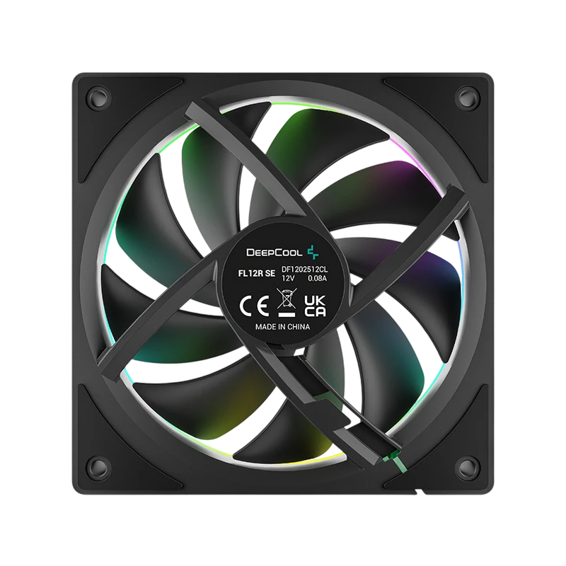 Вентилятор для пк deepcool fl12r se, 120 мм 3