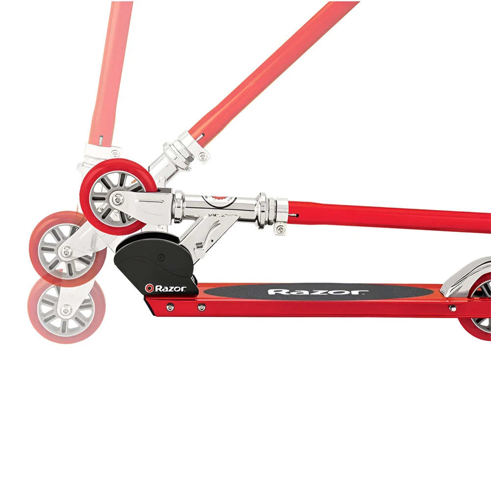 Самокат razor children push scooter sport s, красный 3