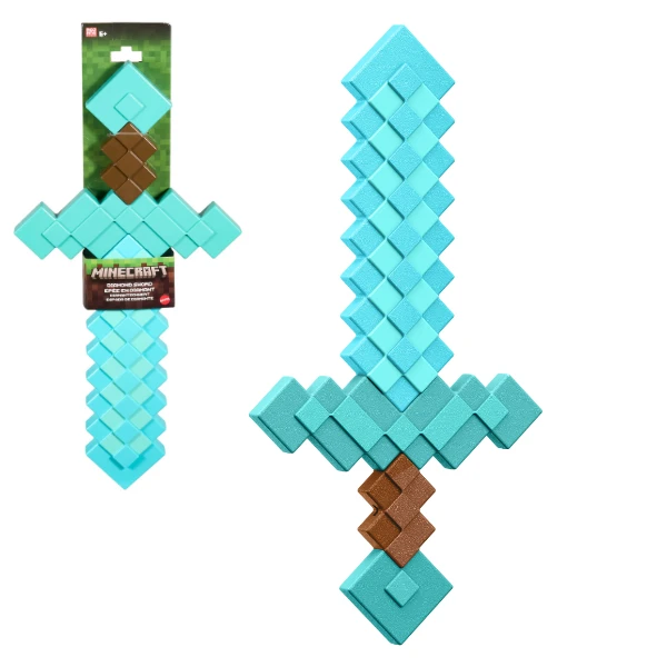 Sabie diamond de jucărie "minecraft" 2