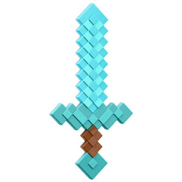 Sabie diamond de jucărie "minecraft" 2