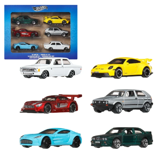 Set din 6 mașinuțe hot wheels „silver series” 1:64 10