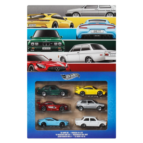 Set din 6 mașinuțe hot wheels „silver series” 1:64 9