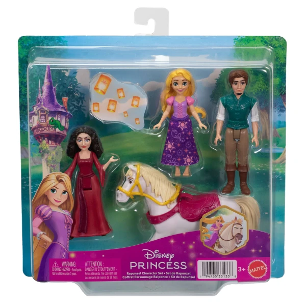 Set de figurine disney princess "rapunzel" 3