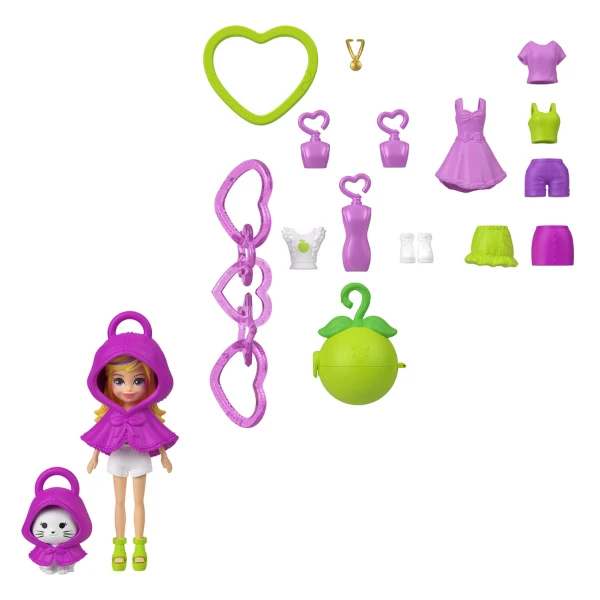 Breloc polly pocket, seria "fructe" în as. 3