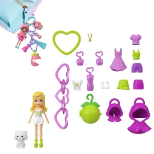 Breloc polly pocket, seria "fructe" în as.