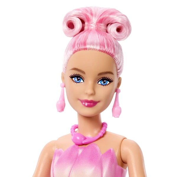 Păpușa barbie petal pop cu aromă de lalea roz 6