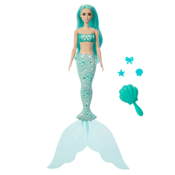 Păpușa barbie color reveal, seria "sirenă" 5