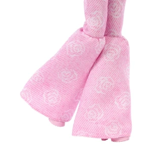 Păpușa barbie "fashionistă în top roz din denim și blugi evazați" Thumbnail 8