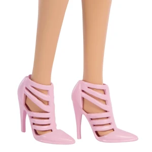 Păpușa barbie "fashionistă în costum denim roz" Thumbnail 8