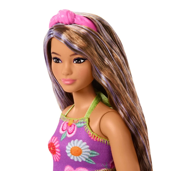 Păpușa barbie "fashionista în ținută florală" 4