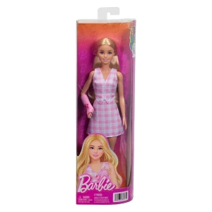 Păpușa barbie "fashionista cu ghips roz la braț" Thumbnail 3
