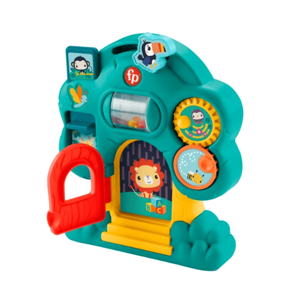 Mattel fisher-price copacul cu descoperiri al prietenilor animale 4