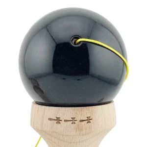 «kendama super sticky x original», rulment metalic, ața 62/65 cm, king size 7.5 x 6 x 18 cm, „maimuță", negru Thumbnail 7