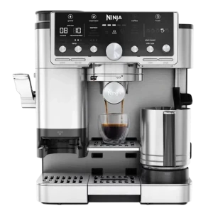 Кофеварка рожковая ninja es701eu, 1650вт, нержавеющая сталь